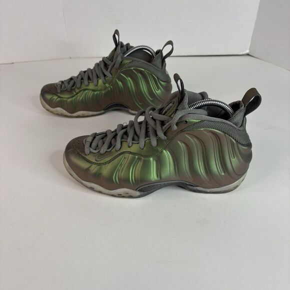 Nike Air Foamposite One 'Shine' AA3963-001 Women's Size 8 Green - Picture 5 of 11